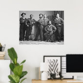 Burgeroorlogsredders: 1860 poster (Thuiskantoor)