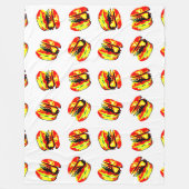 Burgerpatroon Fleece Deken (Voorkant)