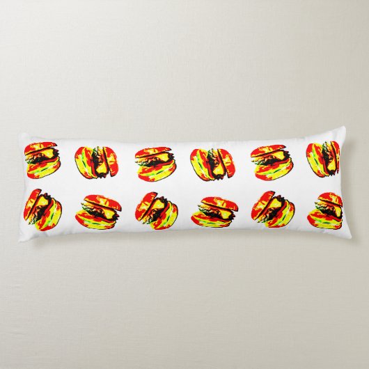 Burgerpatroon Lichaamskussen (Achterkant)