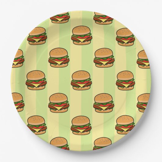 Burgerpatroon Papieren Bordje (Voorkant)