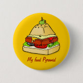 Burgerpiramide Ronde Button 5,7 Cm (Voorkant)