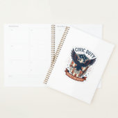 Burgerplicht Adelaar – Patriottisch Bescherm Onze Planner (Display)