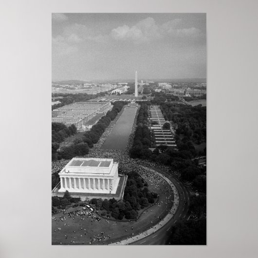 Burgerrechten Maart in Washington - 1963 Poster (Voorkant)