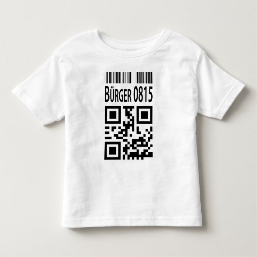 burgers 0815 kinder shirts (Voorkant)