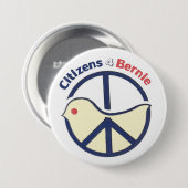 Burgers 4 Bernie Ronde Button 7,6 Cm (Voorkant /achterkant)