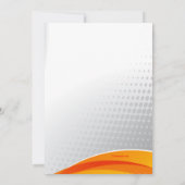 Burgers and Hotdogs Invitation Kaart (Achterkant)