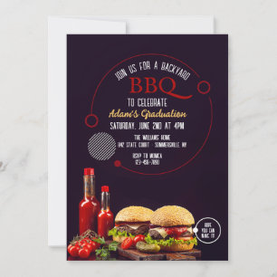 Burgers BBQ Uitnodiging