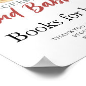 Burgers, bier & melk Boeken voor baby Poster (Hoek)