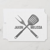 Burgers, Bier'n baby's - Roze Baby shower Kaart (Achterkant)