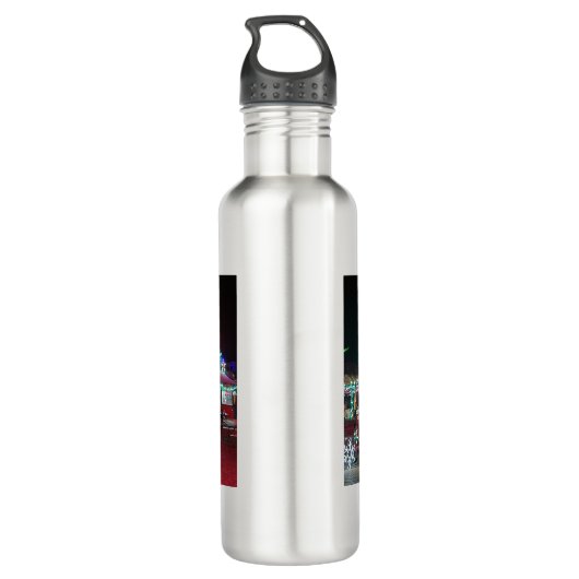 Burgers bij de brug waterfles (Achterkant)