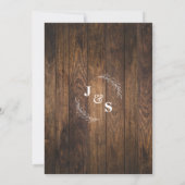 Burgers & Brews voordat ik Westerne koppels douche Kaart (Achterkant)