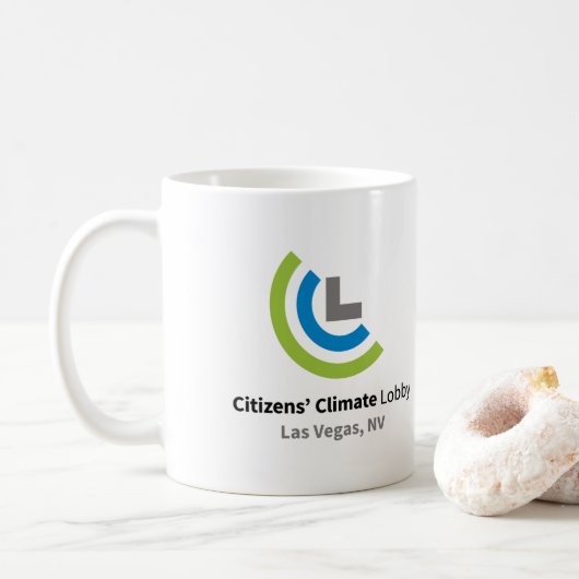Burgers Climate Lobby Las Vegas Coffee Mok (Met donut)