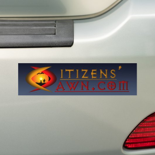 Burgers Dawn Bumpersticker (Op auto)