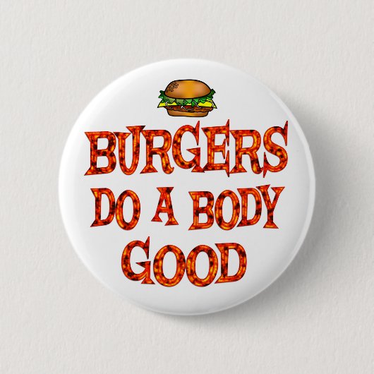 Burgers doen het goed ronde button 5,7 cm (Voorkant)