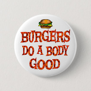 Burgers doen het goed ronde button 5,7 cm