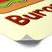 Burgers & Fries Poster (Hoek)