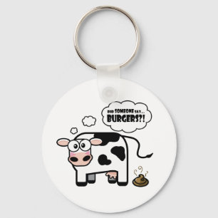 Burgers? Funny Cow Sleutelhanger