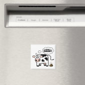Burgers?! Grappig Koe magneet (Insitu (Vaatwasser))