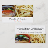 Burgers in Fries Visitekaartje (Voorkant / Achterkant)