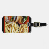 Burgers in het Bagagelabel Fries (Voorkant horizontaal)