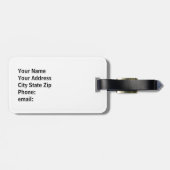 Burgers in het Bagagelabel Fries (Achterkant horizontaal)