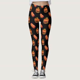 Burgers n' Dogs Leggings
