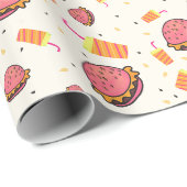 Burgers patroon inpakpapier (Rol Hoek)