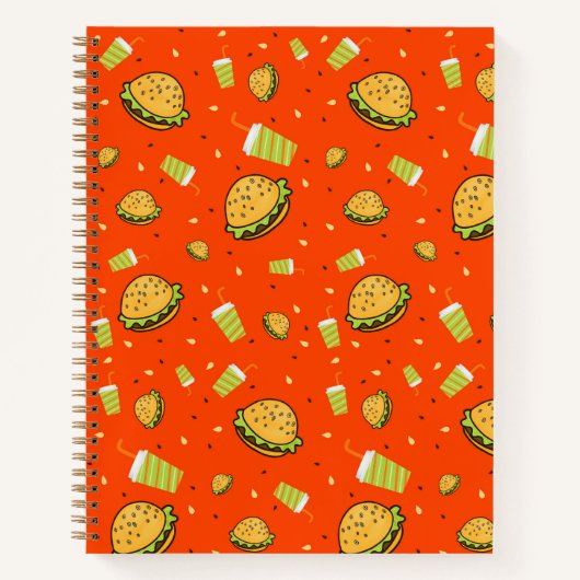 Burgers patten notitieboek (Voorkant)