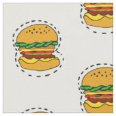 burgers stof (Close Up)