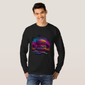 Burgers Synthwave 80s Retrowave Aesthetic  1 T-shirt (Voorkant volledig)