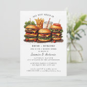 Burgers Uitnodiging (Staand voorkant)