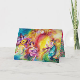 BURGERS VAN DE CARNIVAL / Valentijnsdag VAN Veneti Feestdagen Kaart