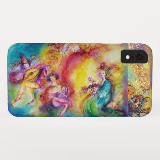 BURGERS VAN DE CARNIVAL / Venetiaanse Masquerade D Case-Mate iPhone Case (Achterkant (horizontaal))