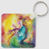 BURGERS VAN DE CARNIVAL / Venetiaanse Masquerade D Sleutelhanger (Achterkant)