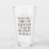 Burgers van de NYC New York City Glas (Achterkant)