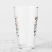 Burgers van de NYC New York City Glas (Links)