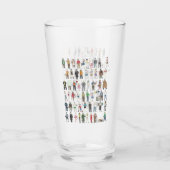 Burgers van de NYC New York City Glas (Voorkant)