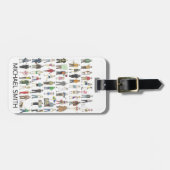 Burgers van de stad NYC New York Bagagelabel (Voorkant horizontaal)