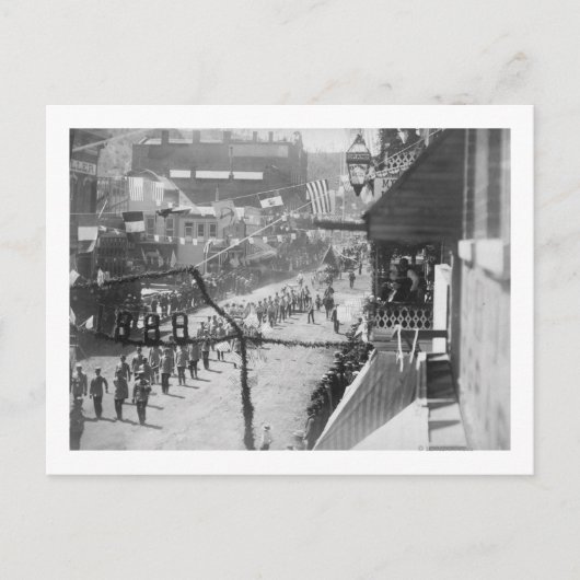 Burgers van het Dadwood-feest Voltooiing van 2 Briefkaart (Voorkant)