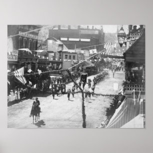 Burgers van het Dadwood-feest Voltooiing van 2 Poster