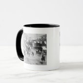 Burgers van het Dadwood-feest Voltooiing van Mok (Voorkant links)