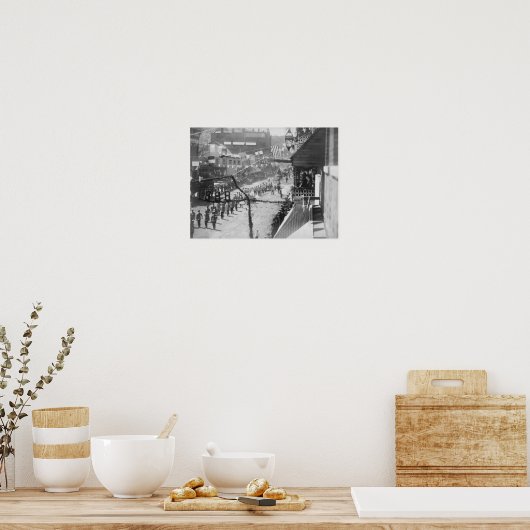 Burgers van het Dadwood-feest Voltooiing van Poster (Keuken)