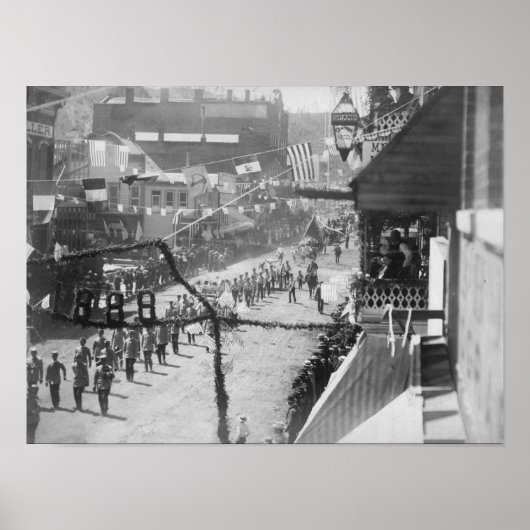 Burgers van het Dadwood-feest Voltooiing van Poster (Voorkant)