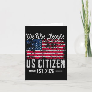 Burgerschap 2026 Decoratie VS Nieuwe Amerikaan Kaart