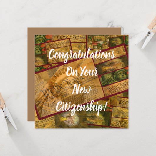 Burgerschap Kaart (Voorkant / Achterkant in situ)