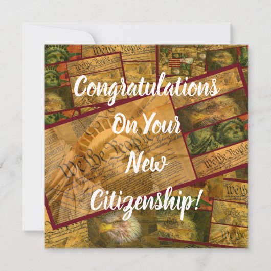 Burgerschap Kaart (Voorkant)