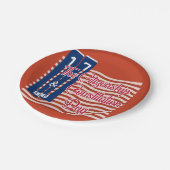 Burgerschapsdag | Dag van de Grondwet Papieren Bordje (Gekanteld)