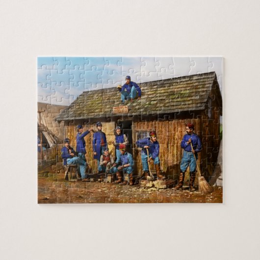 Burgersoorlog - De Civiele Kwelling 1863 Legpuzzel (Horizontaal)