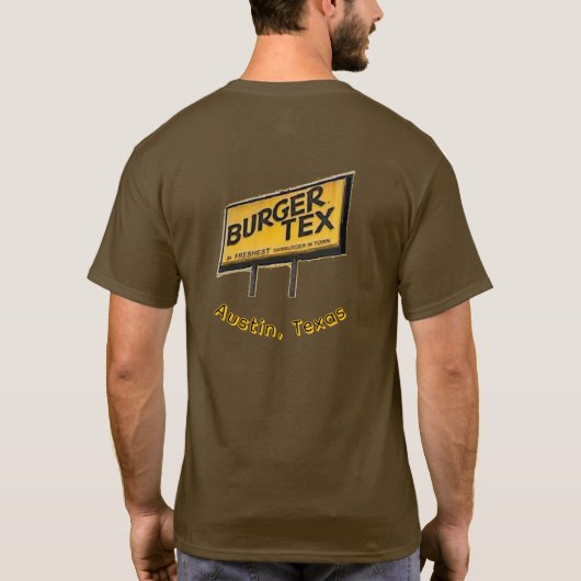 BurgerTex T-shirt (Achterkant)