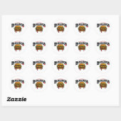 Burgerza Ronde Sticker (Vel)